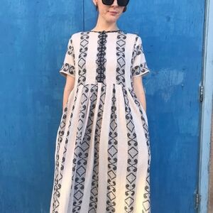 Ashcroft dress in Pirouette, large, EUC